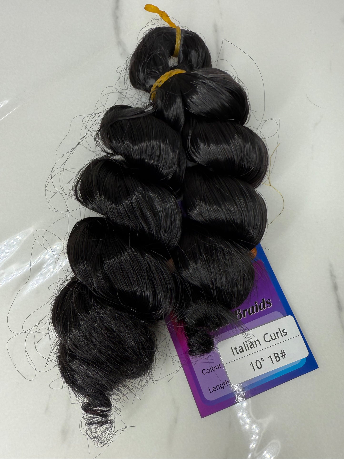 Beyond Braids – Italian Curls (10”, Color 1B)