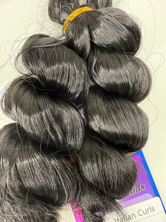 Beyond Braids – Italian Curls (10”, Color 1B)