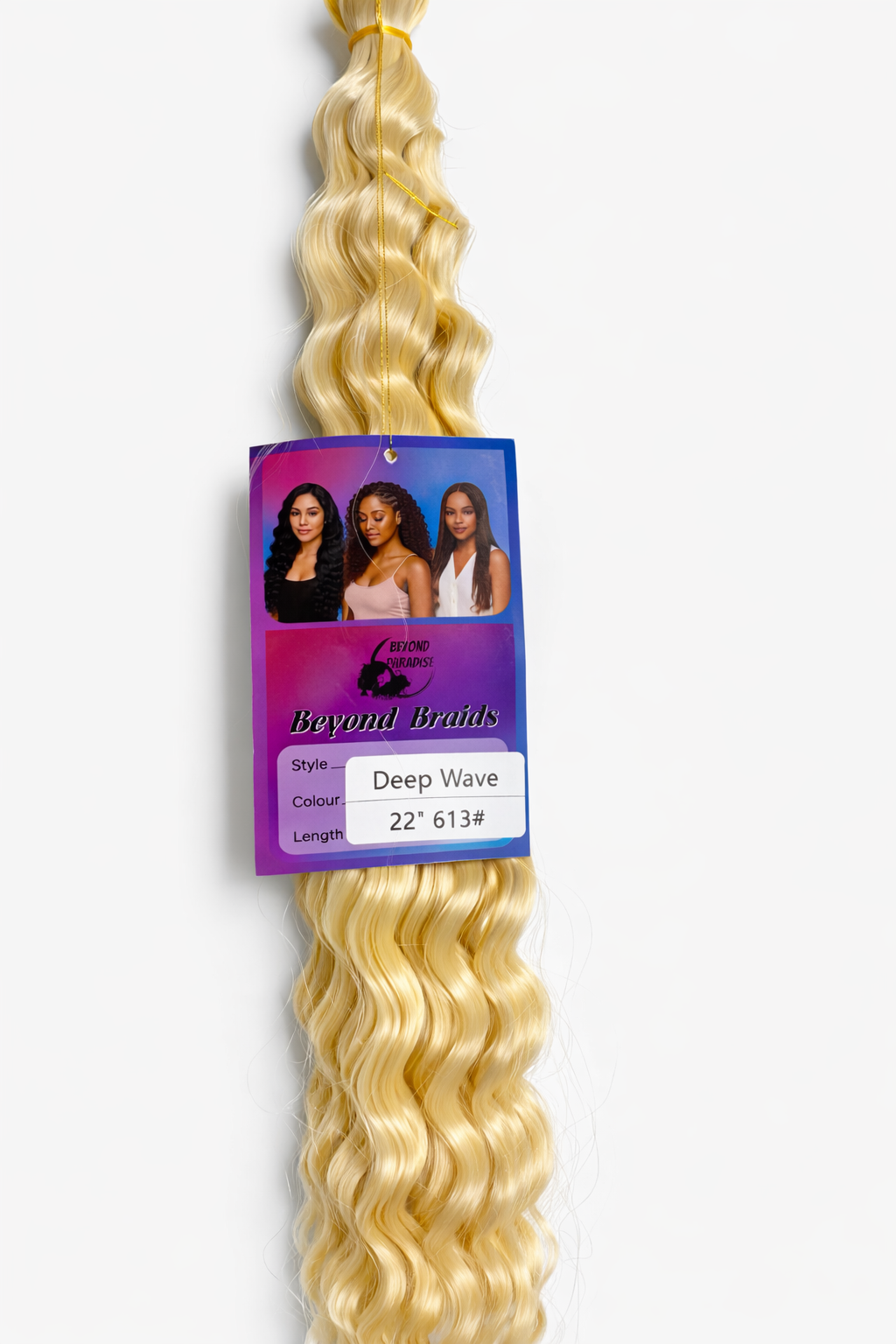 Beyond Braids Deep Wave – 613 Blonde